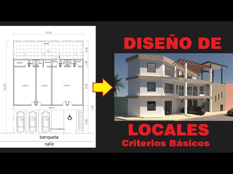 Planos arquitectónicos para locales comerciales: ¡Diseña tu negocio con éxito!