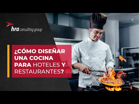 Planos arquitectónicos de cocinas industriales: diseño y funcionalidad