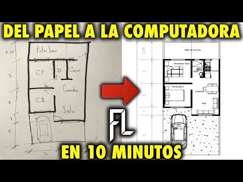 Cómo hacer un plano arquitectónico: Guía paso a paso