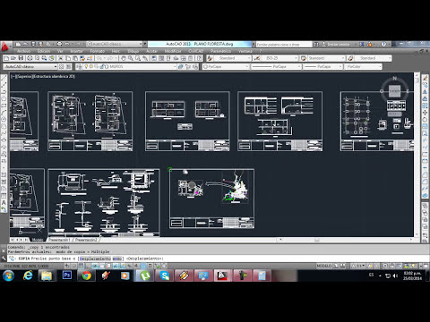 Planos arquitectónicos de casa de 2 plantas en AutoCAD