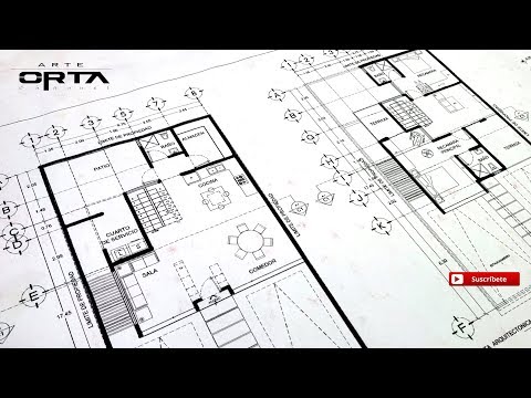 Planos arquitectónicos para casa de 2 pisos: Diseña tu hogar ideal